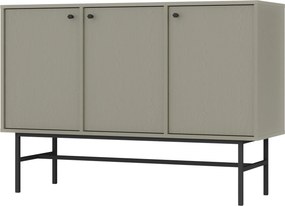 Komoda TORINO - Zielony / Wysokość 86 cm / 125 cm / Bez szuflad