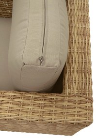 Zestaw rattanowy MALIBU dla 5 osób (beżowo-brązowy)