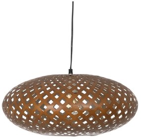 Lampa wisząca w kolorze złota z metalowym kloszem ø 44 cm – Ixia