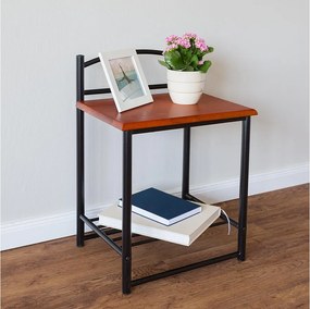 Szafka nocna 64x40x33 cm Czarna