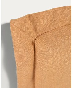 Musztardowy tapicerowany zagłówek 206x106 cm Tanit – Kave Home