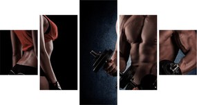 Obraz - Fitness (125x70 cm)