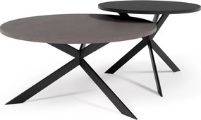 Zestaw designerskich ław do salonu Libre