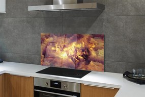 Panel szklany do Kuchni Nowoczesne Wzory Abstrakcyjne