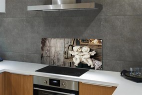 Szklany Panel Czuły Pocałunek Aniołów