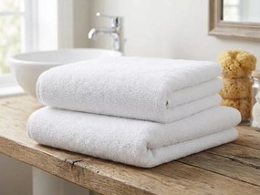 Ręcznik kąpielowy NORIELLE 70x140 cm biały, 100% bawełna