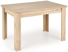 Prostokątny rozkładany stół dąb artisan Rarad
