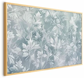 Plakat Przetarte wzory roślinne 30x21 cm z ramą złotą bez marginesu ARTGEIST B