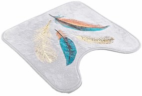 Biały dywanik łazienkowy do WC 45x45 cm Plumiss – douceur d'intérieur