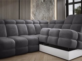 Narożnik TOLLO XL Lewostronny Elektryczna regulacja Tkanina SALVADOR 15 WERSAL