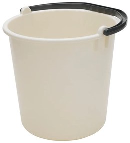Beżowe wiadro plastikowe 9 l – Addis