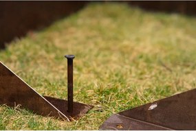 Alto Podwyższona grządka 148 x 148 x 36 cm, corten CORGARDEN 1013