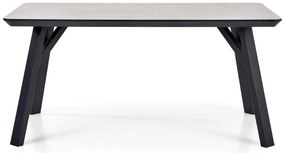 HALIFAX stół MDF jasny beton prostokątny 160/90/76 loftowy 6 osobowy