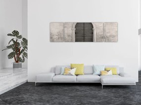 Obraz - Tajemnicze drzwi (170x50 cm)
