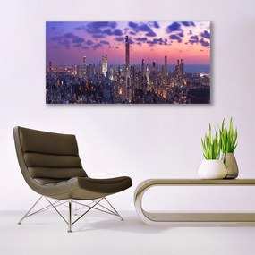 Obraz na płótnie Światła Wielkiego Miasta