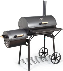 Podwójny grill stalowy z kominkiem P2-L18