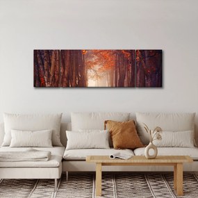 Obraz - Jesienny las (170x50 cm)
