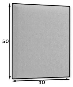 Panel tapicerowany QUADRATTA 50x40 morski ELTAP