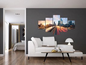 Obraz - Droga wielkiego miasta (125x70 cm)