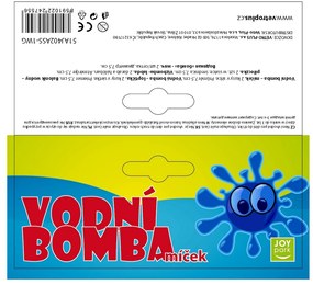 Joy Park Bomba wodna kulka 2 szt., 7,5 cm