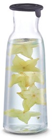 Szklana karafka na zimne napoje, słój, dzbanek, 1000 ml