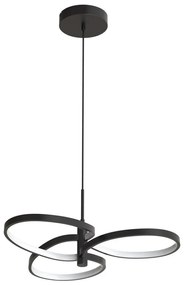 Żyrandol LED na przewodzie RIBBON LED/25W/230V 4000K czarny