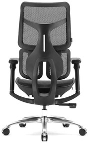 Fotel biurowy z siatki Astro, ergonomiczny, zgodny z normą BHP
