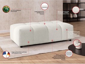 Biały podnóżek Albane – Ropez