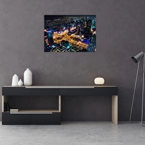 Obraz miasta nocą (70x50 cm)