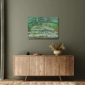 Obraz - Claude Monet, The Japanese Footbridge, reprodukcje (70x50 cm)