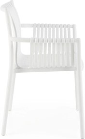 Sztaplowane krzesło ogrodowe z podłokietnikami K492