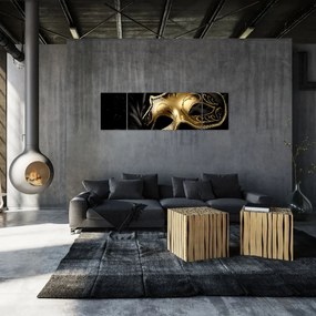 Obraz - Złoty drapak (170x50 cm)