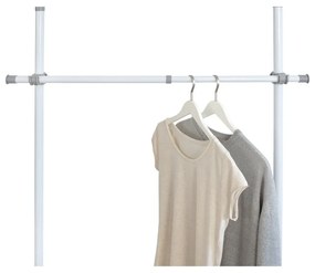 Zestaw 2 teleskopowych drążków na ubrania Wenko Herkules, dł. 75-120 cm