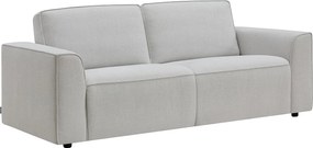 3-osobowa sofa rozkładana typu express w jasnej szarości MOTETO