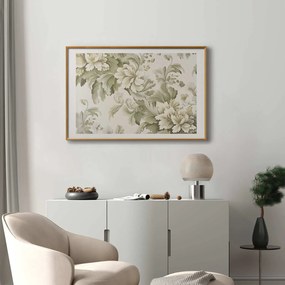 Plakat Vintage kwiaty 42x29,7 cm z ramą złotą z marginesem ARTGEIST B