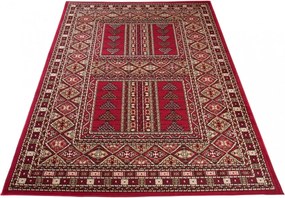 Bordowy dywan vintage G4-H65