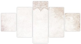 Obraz - Mandale na ścianie (125x70 cm)