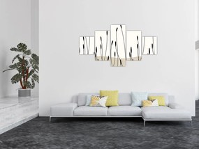 Obraz - Łąka graficzna N⁰3 (125x70 cm)