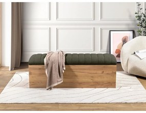 Zielono-naturalna ławka Oceane – Bobochic Paris