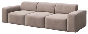 Beżowa sztruksowa sofa 285 cm Villet – Rodier