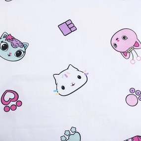 Bawełniana pościel dziecięca do łóżeczka 100x135 cm Gabby's Dollhouse "Sugar Dream" – Jerry Fabrics
