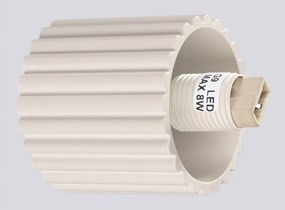 Kremowy kinkiet ø 12 cm Orbital – Sollux