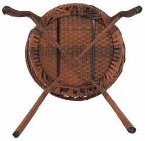 Zestaw ogrodowy rattanowy 1+2, JARUB, brązowy