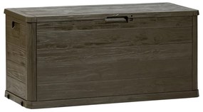 Brązowa skrzynia ogrodowa Woodys – Toomax