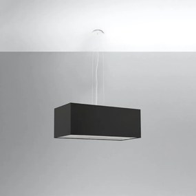 Żyrandol SANTA BIS 80 czarny SOLLUX  LIGHTING