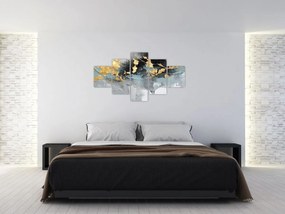 Obraz - Abstrakcja (125x70 cm)