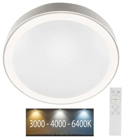 LED Ściemnialny plafon LED/40W/230V 3000K/4000K/6500K + pilot