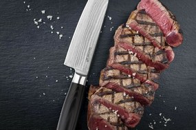 Zestaw noży G21 Gourmet Damascus w bambusowym bloku 3 szt. + kamień do ostrzenia