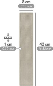 Beżowa plastikowa podkładka do naczyń 42x8 cm Slim – Wenko
