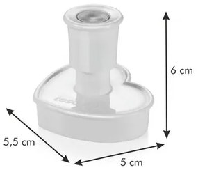 Tescoma Foremki ze stemplem DELÍCIA serduszka, 3 szt.